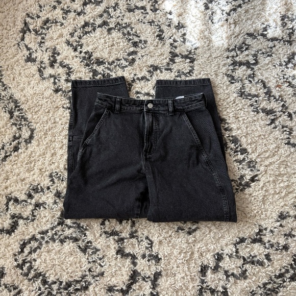 EUC Everlane Barrel Jeans 26R washed black - Picture 5 of 8